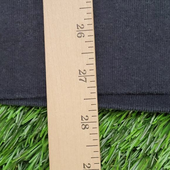 NIKE Sweatshirt 2XL 27x27 Small-Swoosh Logo Baggy Boxy Crop - Picture 12 of 15